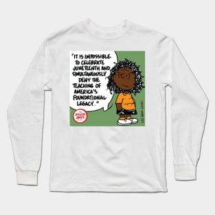 The Other Ones Very Asian Respect Juneteenth Long Sleeve T-Shirt